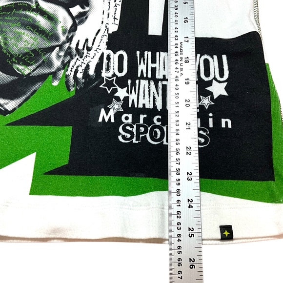 MARCCAIN SPORT Graphic Tee MEDIUM - Picture 7 of 13